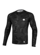 PitBull West Coast PitBull West Coast Rashguard Net Camo II - čierny