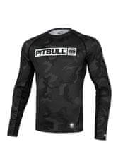 PitBull West Coast PitBull West Coast Rashguard Net Camo Hilltop II - čierny