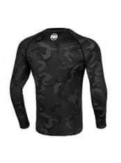 PitBull West Coast PitBull West Coast Rashguard Net Camo Hilltop II - čierny