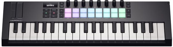  midi kontrolér novation launchkey mini výkonný kontrolér 