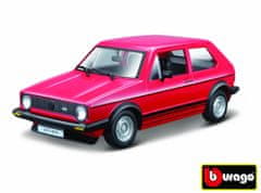 Burago B 1:24 Volkswagen Golf MK1 GTI červená 18-21089