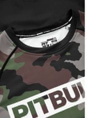 PitBull West Coast PitBull West Coast Rashguard Cross Camo s dlhým rukávom - camo zeleny