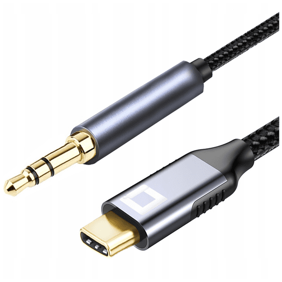 CO2 CO2 KÁBEL USB-C AUX ADAPTÉR MINI JACK 3,5 NA SAMSUNG DAC 1M