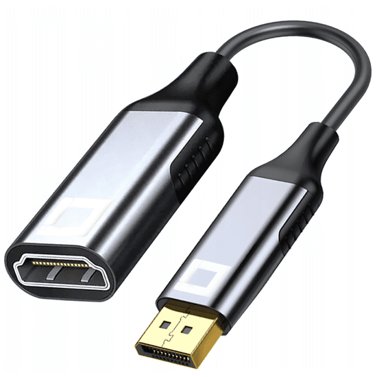 CO2 CO2 ADAPTÉR DISPLAYPORT NA HDMI 2.1 DP KÁBEL - HDMI FHD 240HZ 8K 60HZ HDR