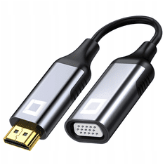 CO2 CO2 HDMI NA VGA ADAPTÉR KÁBLOVÝ KONVERTOR FULL HD 1080P 60HZ