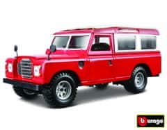 BBurago 1:24 Land Rover červená 18-22063