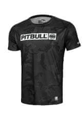 PitBull West Coast PitBull West Coast Tričko MESH Net Camo Hilltop II - čierne