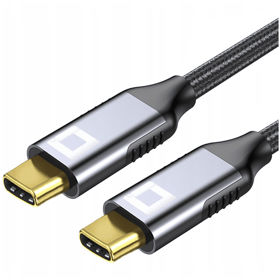 CO2 CO2 KÁBEL USB-C RÝCHLE NABÍJANIE THUNDERBOLT 4 40GBPS 240W USB TYP C 8K 1M