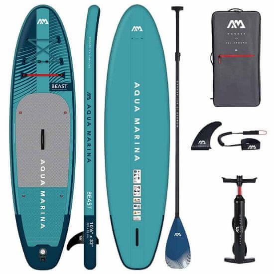 Aqua Marina Paddleboard BEAST set modrá