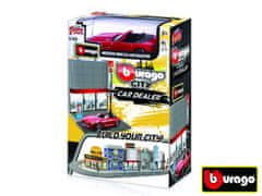 BBurago city 1:43 18-31501 Predajňa áut