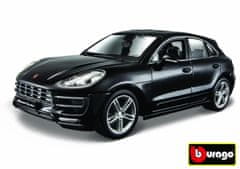 BBurago 1:24 Porsche Macan čierne 18-21077