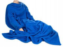 Verk  Fleecová TV deka s rukávmi Snuggie 180 x 140 cm modrá