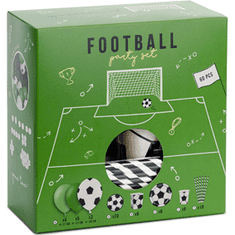 PartyDeco Párty set futbal 60ks -