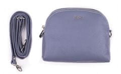 Dámska kožená crossbody kabelka 12 Lavender