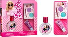 EP LINE Barbie - EDT 30 ml + lesk na rty + oční stíny