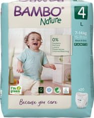 Bambo Nature Pants Nohavičky plienkové jednorazové 4 L (7-14 kg) 20 ks