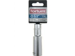 Fortum Hlavica nástrčná predĺžená 1/2", 18mm, L 77mm