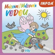 Maľovanie / Maľovanie vodou - Víly