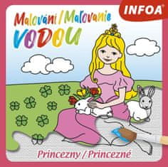 Maľovanie / Maľovanie vodou - Princezné