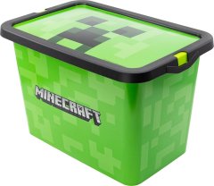 Stor BOX ÚLOŽNÝ S VEKOM MINECRAFT 7L, PLAST