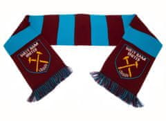 FAN SHOP SLOVAKIA Šál West Ham United FC, vínovo-modrá, 132x19 cm