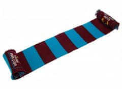 FAN SHOP SLOVAKIA Šál West Ham United FC, vínovo-modrá, 132x19 cm