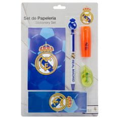 FAN SHOP SLOVAKIA Školská súprava Real Madrid FC, modrá, 5 ks