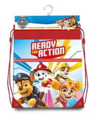 EUROSWAN Taška na telocvik a prezuvky Paw Patrol Ready Polyester, 38/30 cm