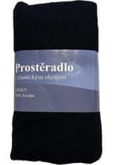 Jerry Fabrics Prestieradlo Jersey Čierna Bavlna, 180/200 cm