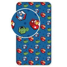 Jerry Fabrics Prestieradlo Avengers 03 Bavlna, 90/200 cm