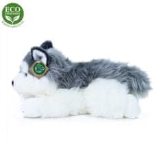 Rappa Plyšový pes husky ležiaci 30 cm