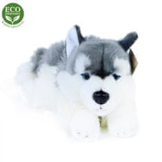 Rappa Plyšový pes husky ležiaci 30 cm