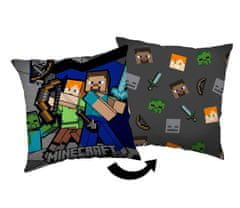 Jerry Fabrics Vankúšik Minecraft Survival Mode Polyester, 40/40 cm