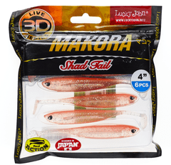 LUCKY JOHN 3D Makora Shad Tail 4&quot; farba 006 6ks