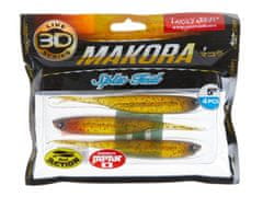 LUCKY JOHN 3D Makora Split Tail 5&quot; farba 005 4ks