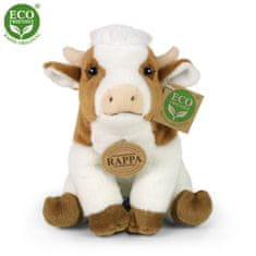 Rappa Plyšová krava 18 cm ECO-FRIENDLY