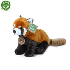 Rappa Plyšová panda červená 20 cm ECO-FRIENDLY