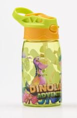 Water Revolution Detská Tritánová fľaša na pitie Dinoland green Tritan, 500 ml