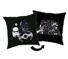 Jerry Fabrics Mikroplyšový vankúšik Star Wars Polyester, 35/35 cm