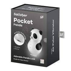 Satisfyer Satisfyer Pocket Panda (White), pulzátor klitorisu