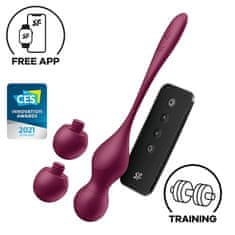 Satisfyer Satisfyer Love Birds Vary APP (Red), vibračné vaginálne guličky