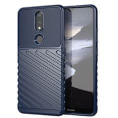 HURTEL FLEXIBILNÝ PANCIEROVÝ KRYT THUNDER CASE PRE NOKIA 2.4 MODRÝ