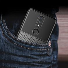 HURTEL FLEXIBILNÝ PANCIEROVÝ KRYT THUNDER CASE PRE NOKIA 2.4 MODRÝ