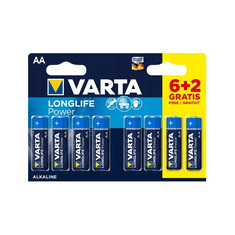 shumee VARTA LR06 LONGLIFE alkalická batéria 8 ks/bl.