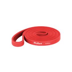 shumee Latexový cvičebný pás - Power Band PL-2, červený 6-14 kg REBEL ACTIVE