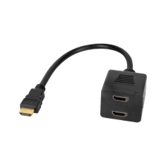 shumee Adaptér HDMI zástrčka - 2x HDMI zásuvka 20 cm