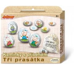 SMT Creatoys ARTLOVER Kamienky s príbehom - Tri prasiatka