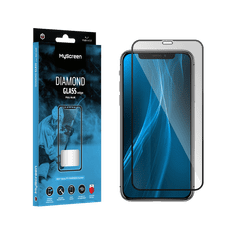 shumee MyScreen DIAMOND GLASS LITE edge FULL GLUE čierne ochranné sklo Apple iPhone XR/11