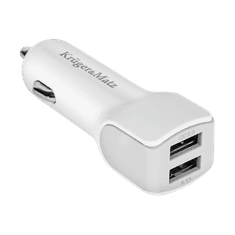 shumee Kruger & Matz 2xUSB 3000 mA autonabíjačka s funkciou Quick Charge 3.0