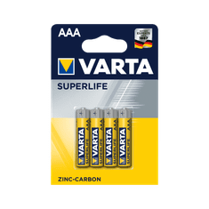 shumee Batéria VARTA R03 SUPERLIFE 4 ks/bl.